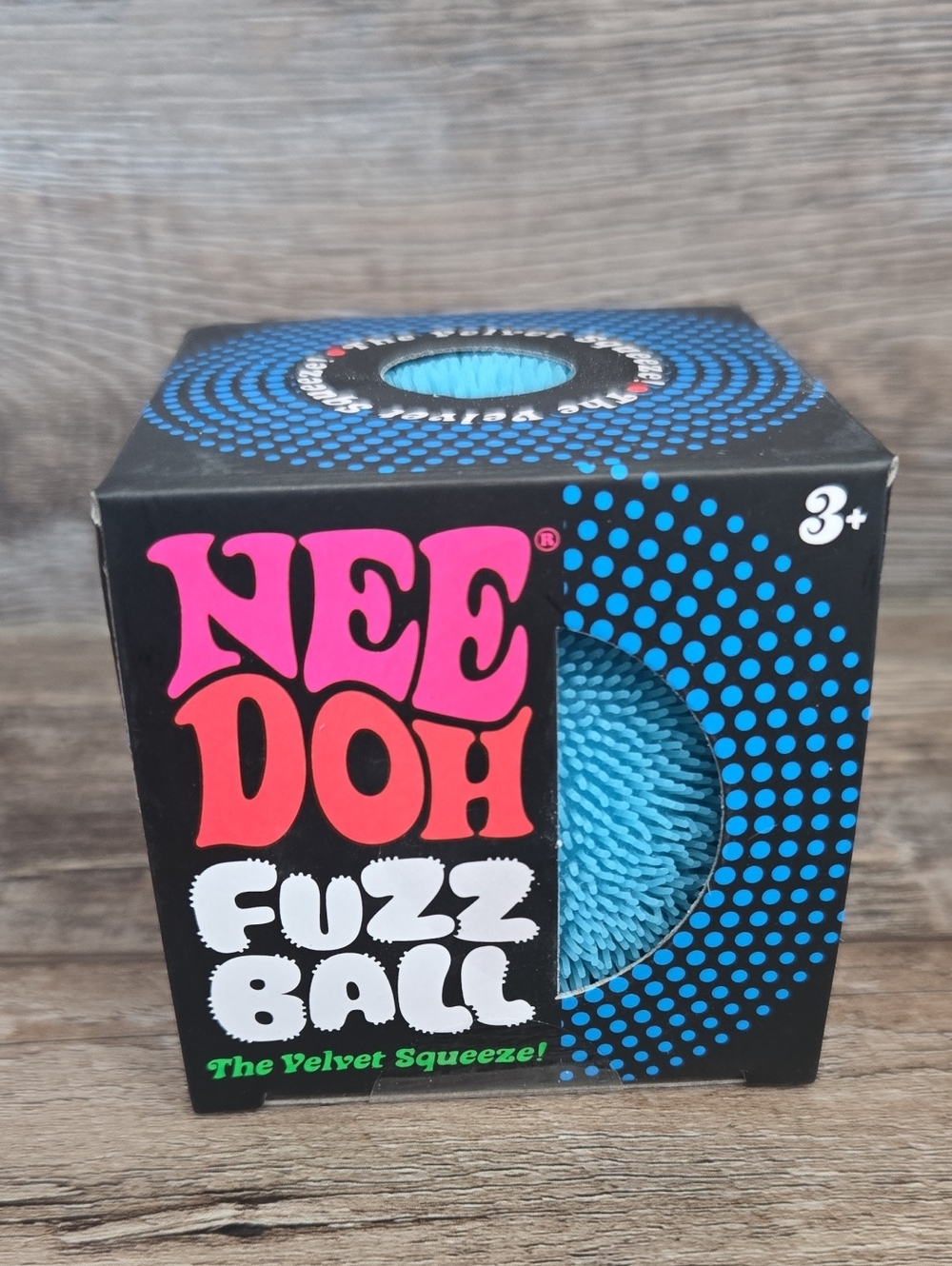 Fuzz Ball Kids Toy - Blue
